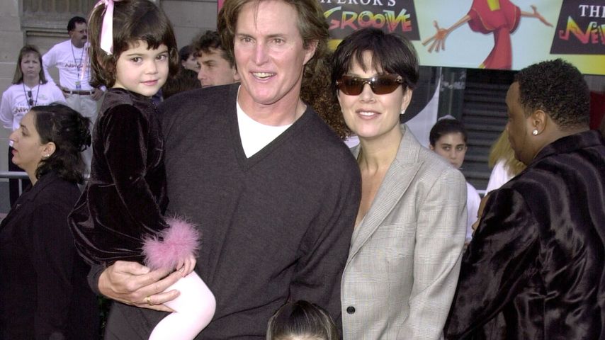 Bruce Jenner, Kris Jenner, Kylie Jenner und Kendall Jenner im Jahr 2000