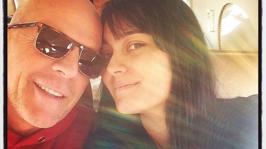 Bruce Willis und Emma Heming