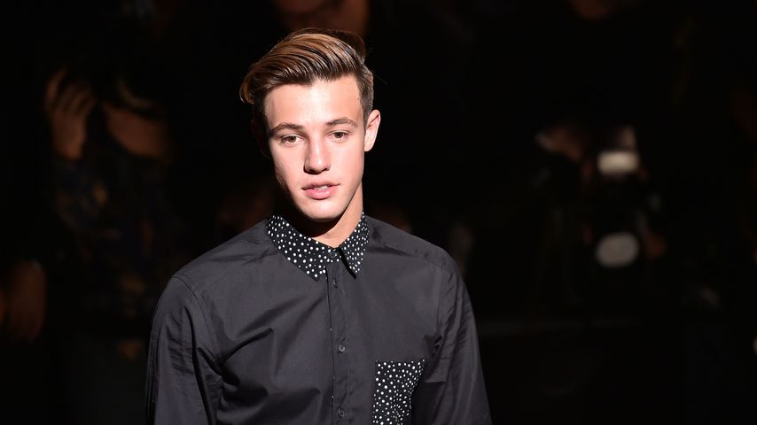 Cameron Dallas auf der "Dolce & Gabbana"-Show auf der Mailänder Fashion-Week