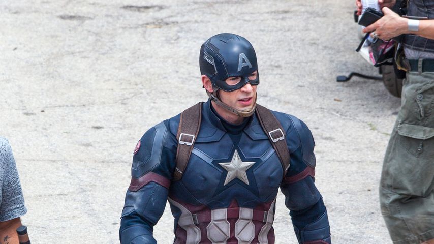 Chris Evans als Captain America