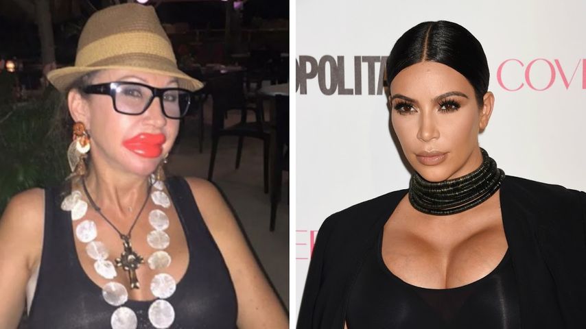 Kim Kardashian und Carmen Geiss