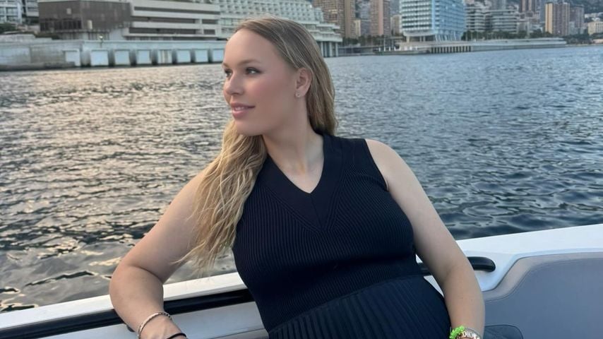 Ein Junge: Caroline Wozniackis drittes Baby ist auf der Welt