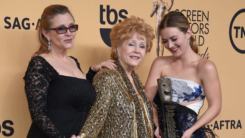 Carrie Fisher, Debbie Reynolds und Billie Lourd