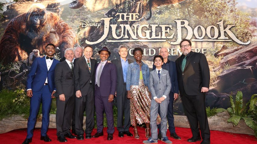 Lupita Nyong'o, Giancarlo Esposito, Ben Kingsley und Jon Favreau