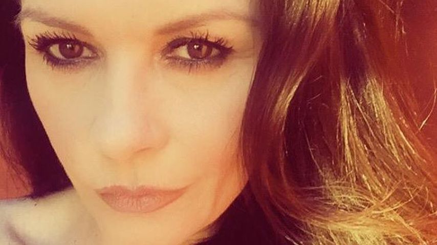Selfie von Catherine Zeta-Jones an Weihnachten 2016