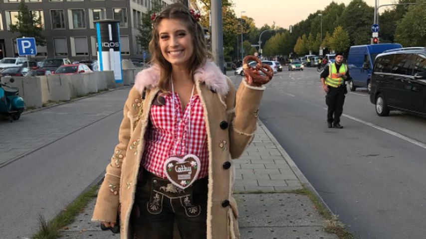 Nach Wiesn-Look-Kritik: Das sagt Cathy Hummels zum Leo-Schuh