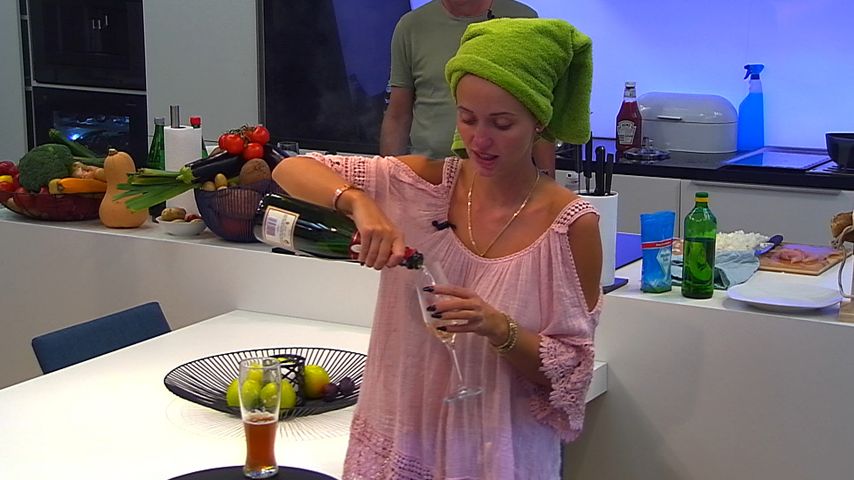 Cathy Lugner im PBB-Luxusbereich