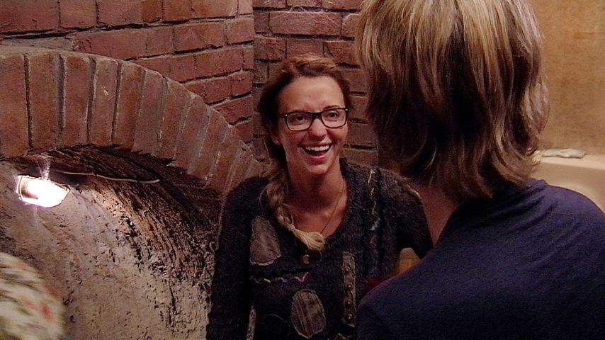 Cathy Lugner und Robin Bade in der PBB-Kanalisation