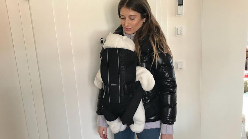 1. Trip mit Baby: So lief es für Cathy Hummels & Ludwig!