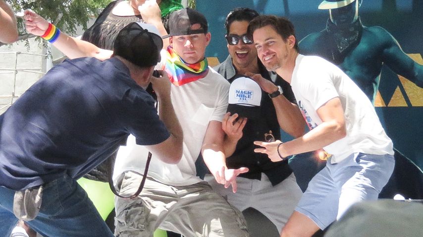 Channing Tatum, Matt Bomer und Alex Rodriguez