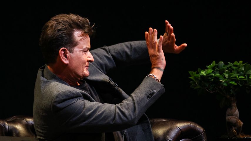 Charlie Sheen in London