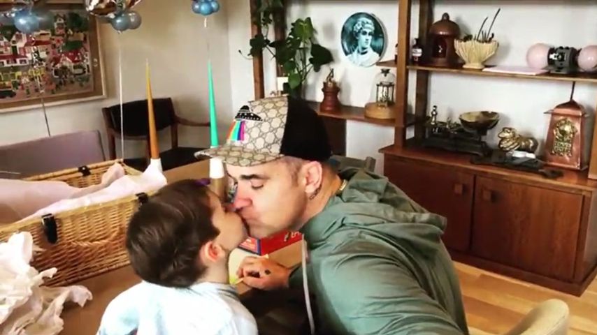 Vollblutpapa Robbie Williams: Seine Kinder vergöttern ihn!