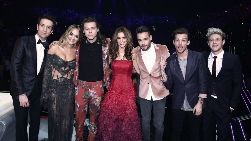 Rita Ora, Cheryl Cole und Nick Grimshaw