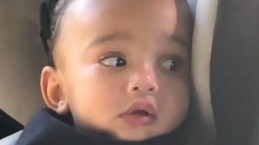 Nach Kim Kardashians Xmas-Party: Baby Chicago ganz erschöpft