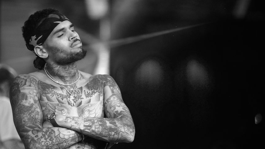 Chris Brown bei einem Gig im Drai's Beachclub