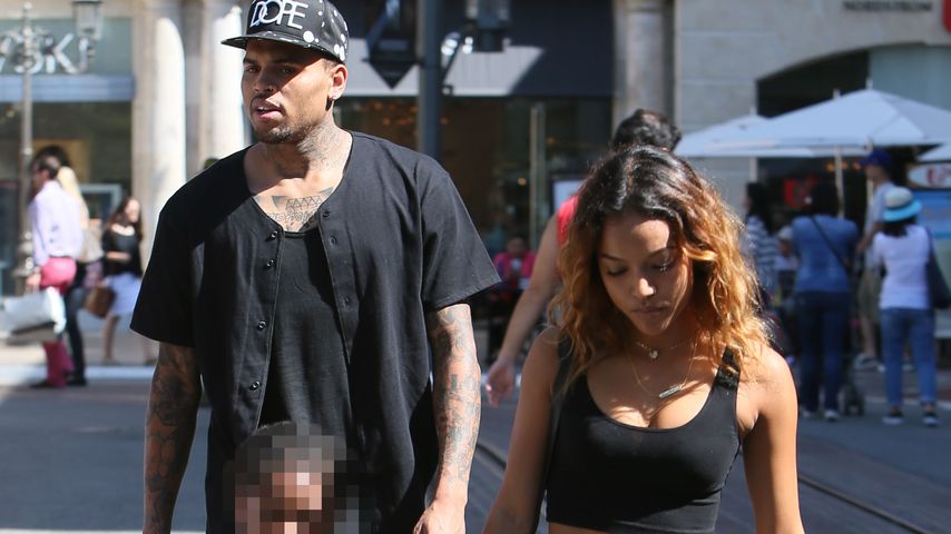 Chris Brown und Karrueche Tran in L.A.