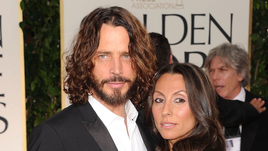 Chris Cornell und Vicky Karayiannis bei den Golden Globes 2012