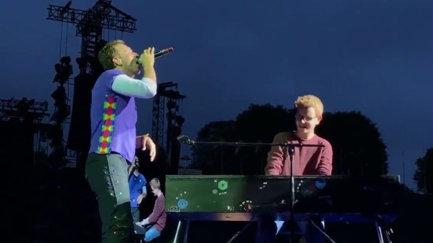 Fan-Auftritt mit Coldplay: War das gar nicht so spontan?