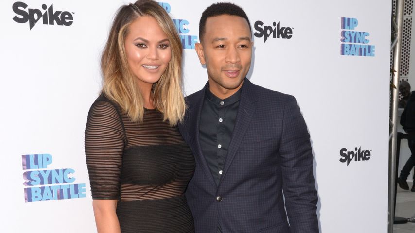 Chrissy Teigen und John Legend bei einem Screening von "Lip Sync Battle"