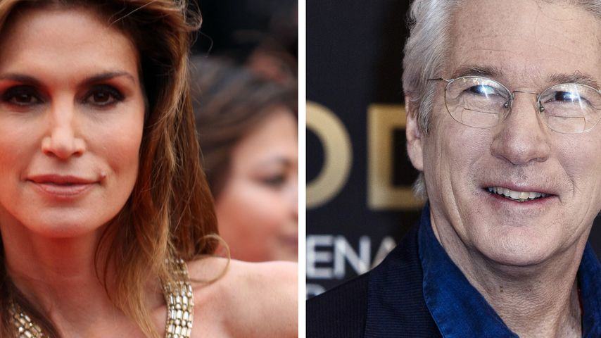 Cindy Crawford und Richard Gere