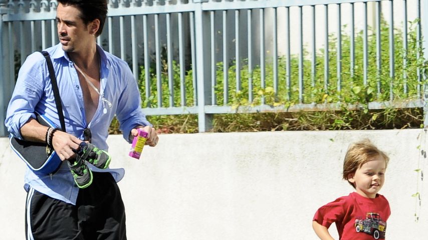 Colin Farrell mit seinem Sohn