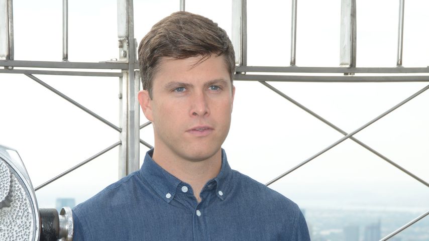 Colin Jost auf dem Empire State Building