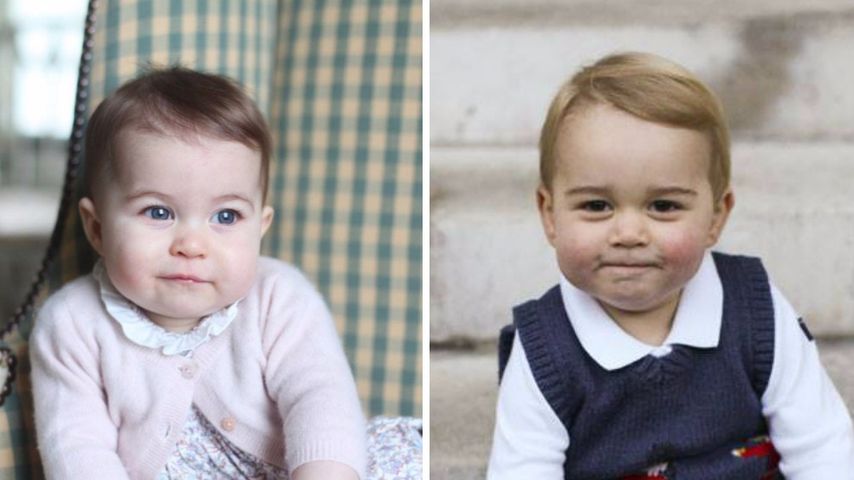 Prinz George und Prinzessin Charlotte