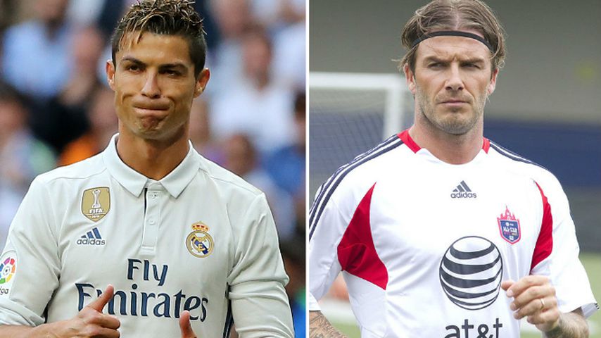 Cristiano Ronaldo und David Beckham