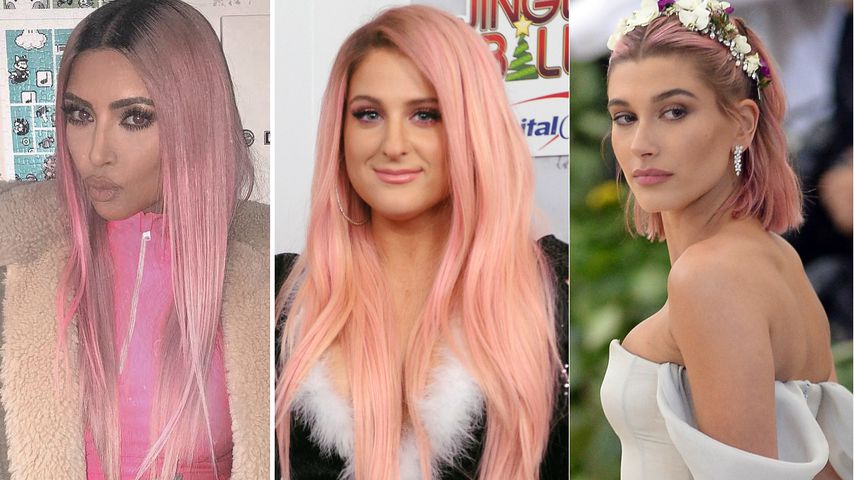 Farbiger Haar-Trend 2018: Diese Promis überzeugten in Pink
