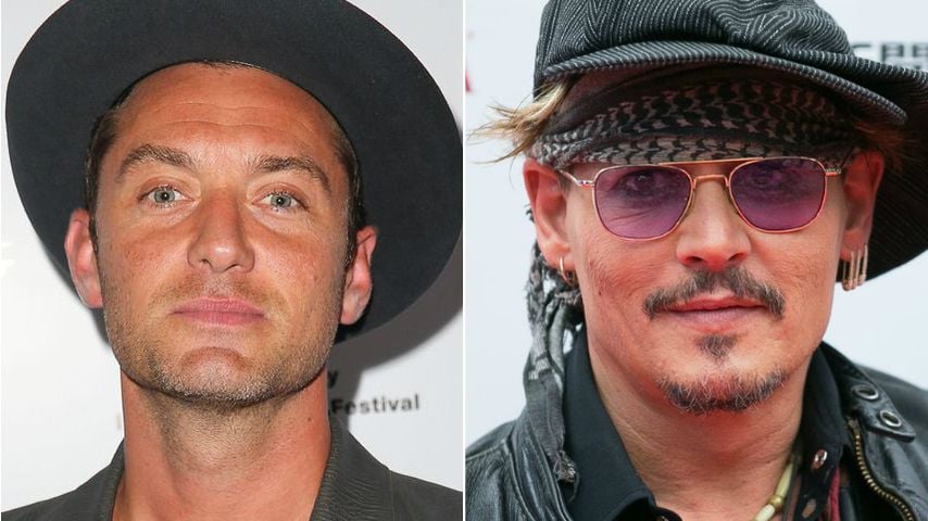 "Harry Potter"-Prequel: Liebes-Paar Jude Law & Johnny Depp?