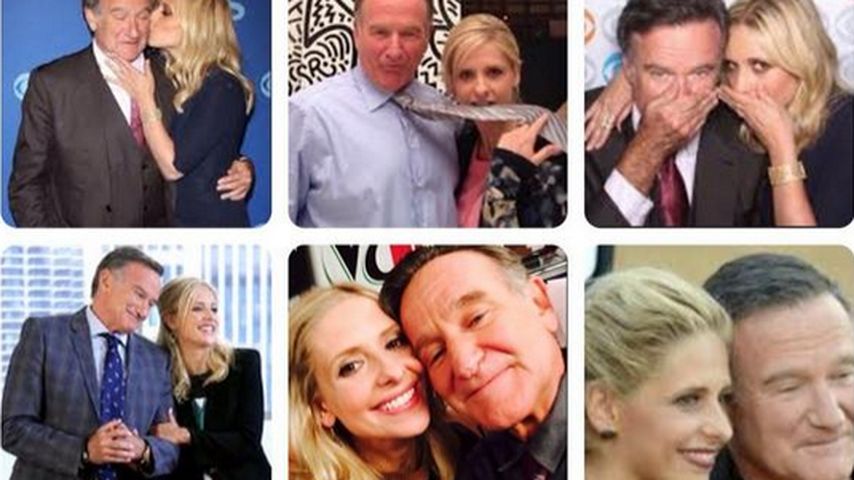 Sarah Michelle Gellar und Robin Williams