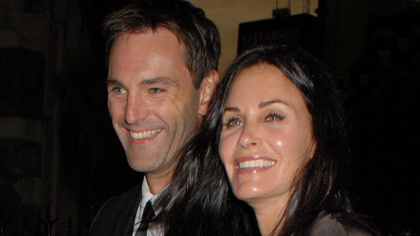 Courteney Cox, Johnny McDaid und Coco Arquette