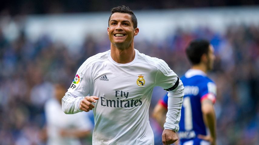 Cristiano Ronaldo beim Spiel Real Madrid gegen Deportivo La Coruna im Mai 2016