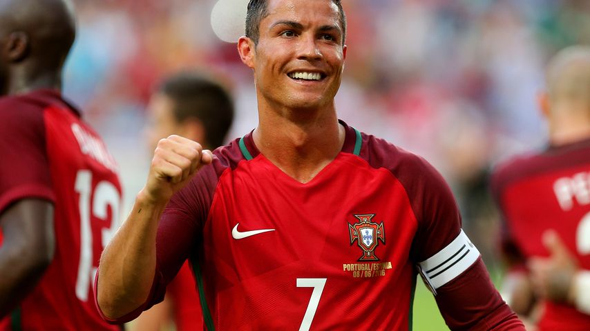 Cristiano Ronaldo beim Testspiel Portugal gegen Estland in Lissabon