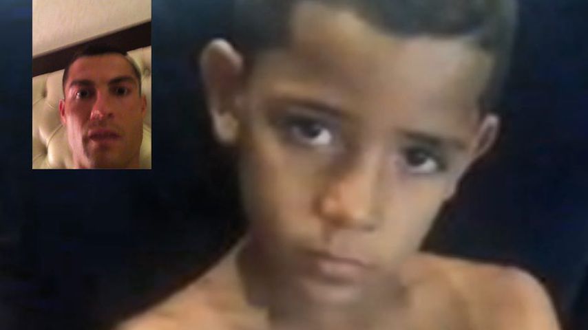 Cristiano Ronaldo und sein Sohn