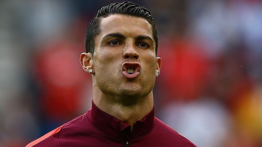 Cristiano Ronaldo vor dem EM-Spiel Portugal gegen Österreich