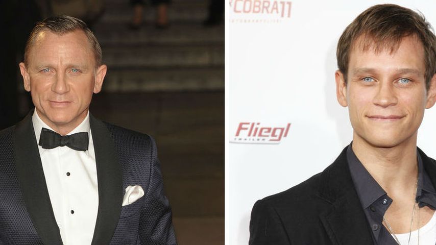 Daniel Craig und Vinzenz Kiefer