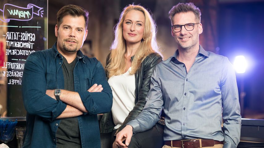 Daniel Fehlow, Eva Mona Rodekirchen und Clemens Löhr, GZSZ-Stars