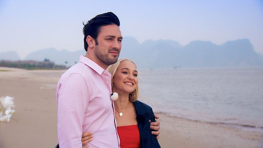 Bachelor Daniel Völz mit Svenja von Wrese beim Dreamdate