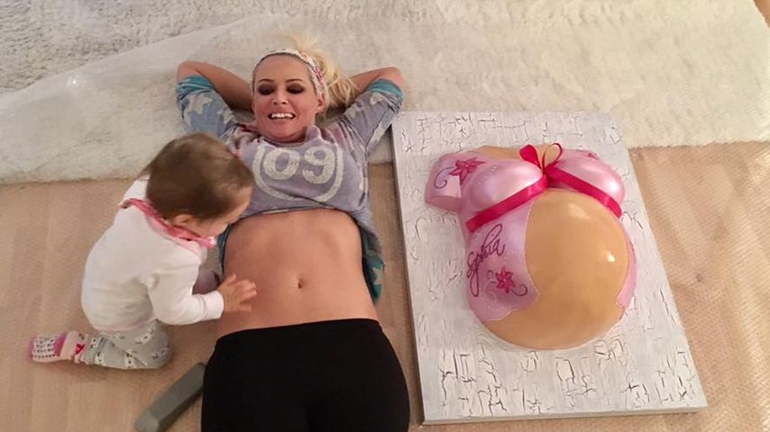 Daniela Katzenberger mit Töchterchen Sophia