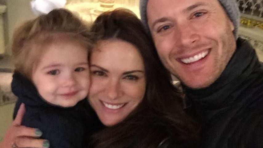 Jensen Ackles und Danneel Harris mit ihrer Tochter