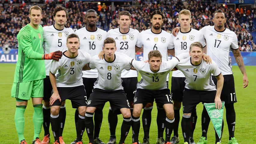 Das DFB-Team bei der EM in Frankreich