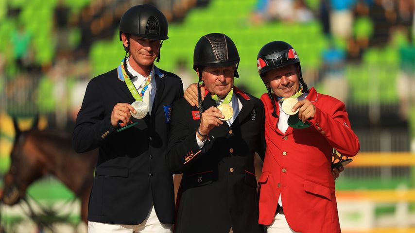 Peder Fredrickson, Nick Skelton, Eric Lamaze