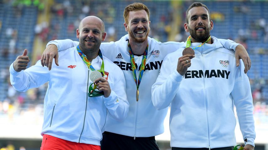 Piotr Malachowski, Christoph Harting und Daniel Jasinski