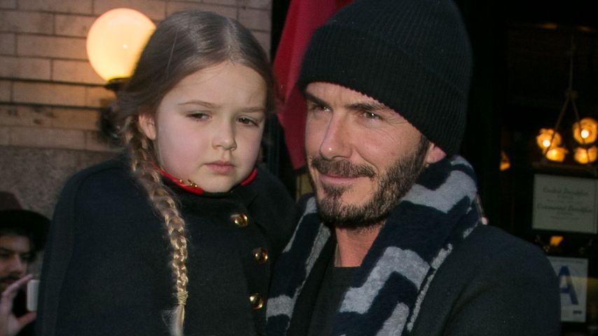 David Beckham und Harper Seven Beckham