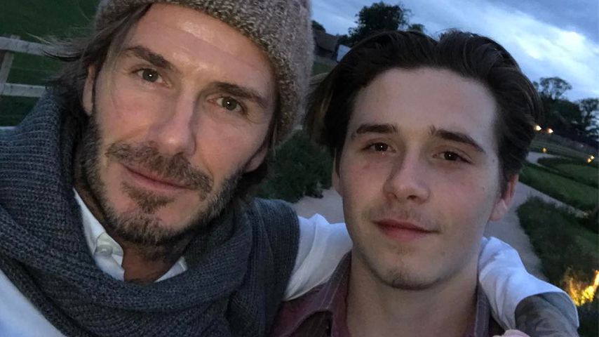 David und Brooklyn Beckham