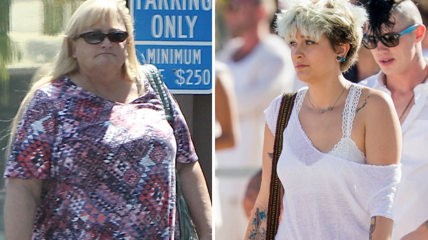 Debbie Rowe und Paris Jackson