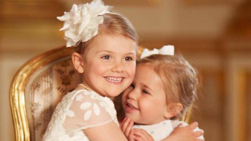 Prinzessin Estelle und Prinzessin Leonore von Schweden im Jahr 2016