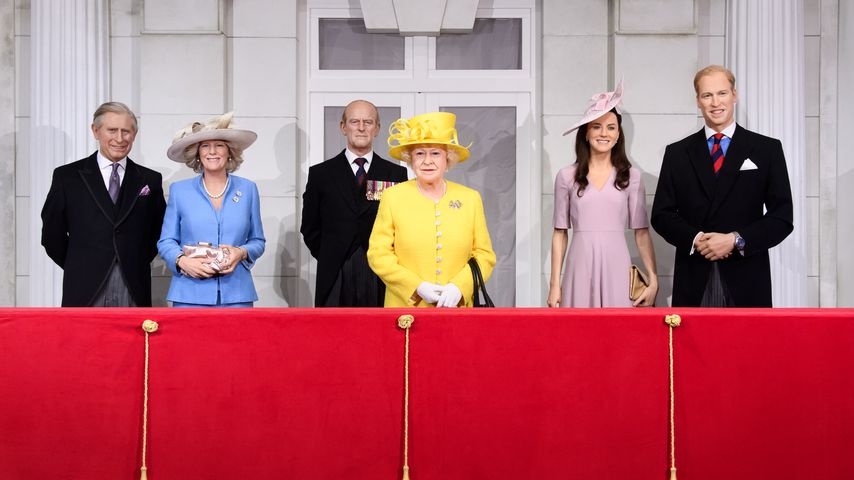 Die britischen Royals als Wachsfiguren, Madame Tussauds London