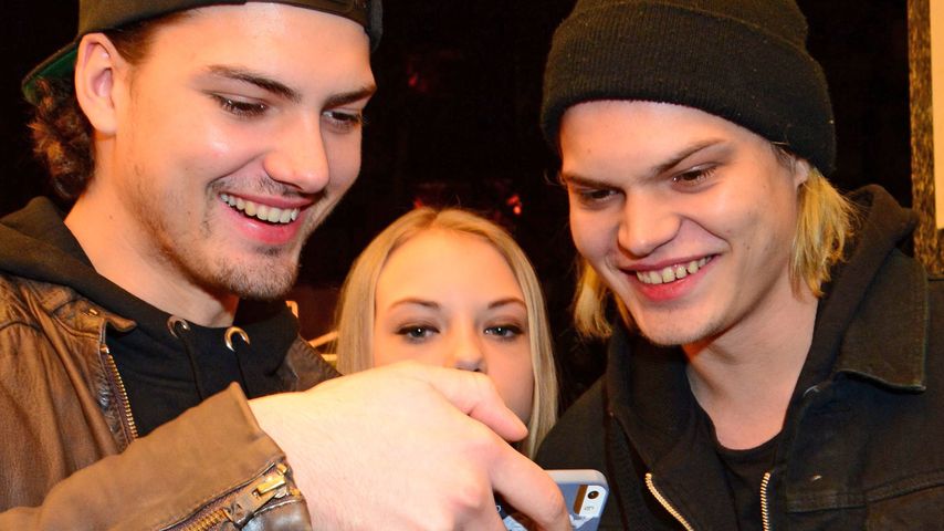 Cheyenne Ochsenknecht, Jimi Blue Ochsenknecht und Wilson Gonzalez Ochsenknecht